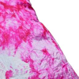 Tie & Dye Silk Accent Pillow Cover - Throw Pin Cushion Ring Decorative Handmade - Mini 8 - thumbnail 4