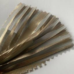 Luxury Sale % Scaladreamy Gold&transparent Decorative Fabric Curtain 3 Meters High Pleated Nya Nordiska - thumbnail 3