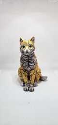 Cat Statue - Figurine Geometric Cat Trending Mothers Day Gift Birthday Lover Easter For Lovers - thumbnail 1