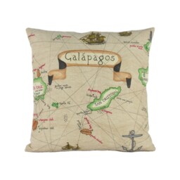Sanderson - Galapagos Parchment Cushion Cover Throw Pillow Designer Home Decor - thumbnail 2