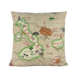 Sanderson - Galapagos Parchment Cushion Cover Throw Pillow Designer Home Decor - thumbnail 3