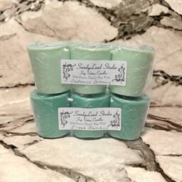 strawberry Mango Scented Soy Candle Votives Rustic Farmhouse Home Decor Fragrance - thumbnail 2