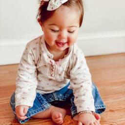 Rhode Island State Baby Rattle Modern Wooden Toy - thumbnail 2
