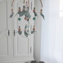 Baby Forest Mobile With Leafs For Decoration - thumbnail 3