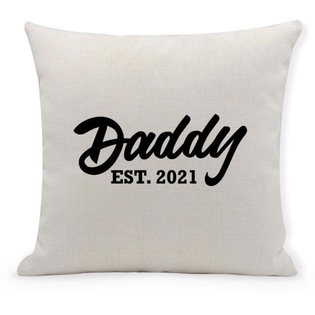 Personalised Dad Cushion Cover, Daddy Fathers Day Gift, Present, Gifts - image 1