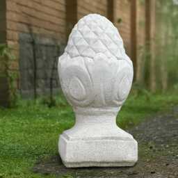Fantasy Acorn Sculpture Concrete Statue Outdoor Figurine Cement Ornament Handmade Front Door Art Lawn Decoration - thumbnail 2