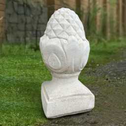 Fantasy Acorn Sculpture Concrete Statue Outdoor Figurine Cement Ornament Handmade Front Door Art Lawn Decoration - thumbnail 4