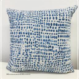 Gray Pillow Cover Zipper Closure Black Euro Shams Blue Pillow Cover. Lumbar Slub Canvas Linen Look 22x22 24x24 26x26 - thumbnail 2