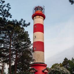 Handmade Ceramic Nida Lighthouse Candle Holder - Lithuania Coastal Decor Nautical Tealight Lantern Gift For Sea Lovers - thumbnail 4