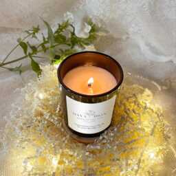 Personalised Wedding Candle Gift For Couple, Mr Mrs With Names & Date, Day D??cor, Bride & Groom Keepsake, Wedding Candle - thumbnail 3