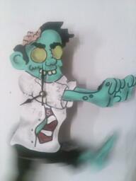 The Walking Dead Pendulum Clock