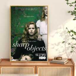 Sharp Objects Movie Poster, Movie Prints For Cinema Rooms, Wall Art Decor Print, Film Posters, Custom Photo Print - thumbnail 1
