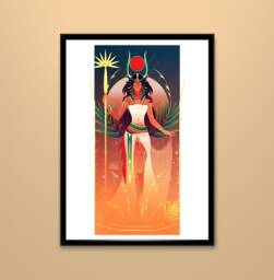 Art Print ~ Hathor Gods Of Egypt - thumbnail 1