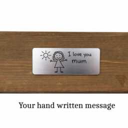 Personalised Wooden Planter Box - Engraved Mother's Day Gift With Message - thumbnail 4