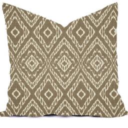 Custom Outdoor Pillow Cover, Bright Green Aqua Floral, All Sizes - thumbnail 4