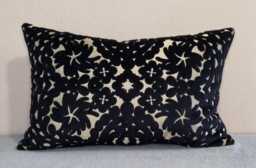 Christian Lacroix For Designers Guild Paseo Doble Jais Fabric Velvet Cushion Cover 35x55 cm - thumbnail 1