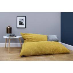 Jumbo Corduroy Slab Bean Bag, Handmade in The Uk, Beans Included, Adult & Kid Sizes Available