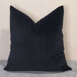 Ralph Lauren Lakota Paisley Charcoal Fabric Cushion Cover 55x55 cm - thumbnail 3