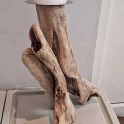 Driftwood Candle Holder - thumbnail 2
