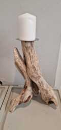 Driftwood Candle Holder