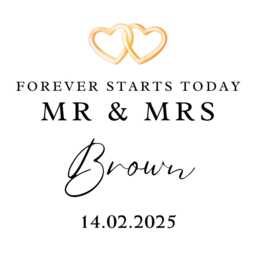 Couple Wedding Day Candle Gift Set Box Mr & Mrs Gifts Present Card B - thumbnail 4