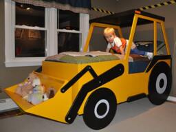 Front End Loader - Twin Or Crib Size Bed Woodworking Plan - thumbnail 2