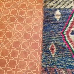 Azilal Berber Wool Runner Rug 2.2 X 9.7 Ft, Tribal Hallway Decor - thumbnail 4