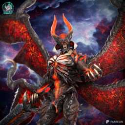 Hellborn Devil Hunter - Demon King Warrior Dante Sdt Resin Figure 16K - thumbnail 2