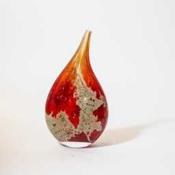 Blown Decorative Vase Dawn's Aspiration By Art Freas, Artist - thumbnail 1