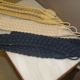 Pair Of Large Belt Tiebacks Cotton Curtains Holdbacks Belt Voile Drapes Tie-Back Hold-Back - thumbnail 2
