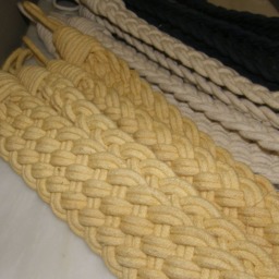 Pair Of Large Belt Tiebacks Cotton Curtains Holdbacks Belt Voile Drapes Tie-Back Hold-Back - thumbnail 4