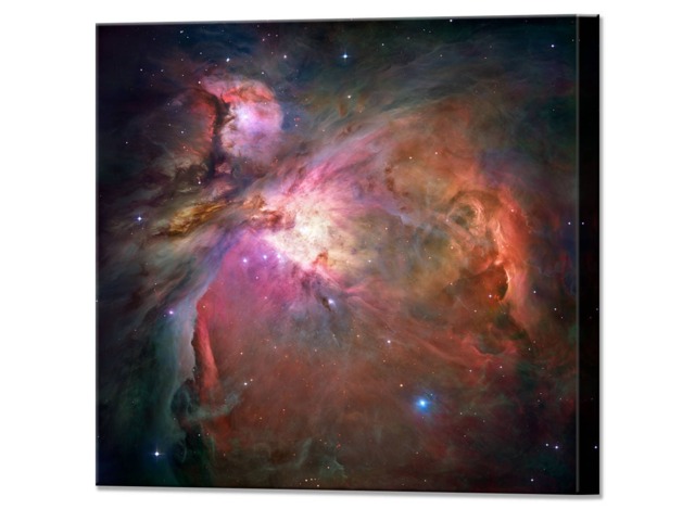 Orion Nebula Galaxy, Hubble Space Telescope, Constellation Wall Decor Gift For Him, Her, Canvas Print Art - image 1