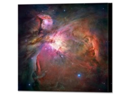 Orion Nebula Galaxy, Hubble Space Telescope, Constellation Wall Decor Gift For Him, Her, Canvas Print Art - thumbnail 1