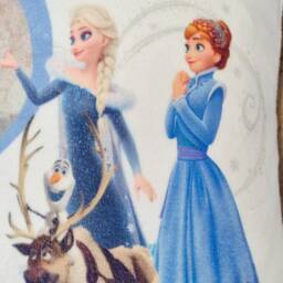 Frozen 2, Elsa & Anna Personalised Cushion/Pillow. Gift/ Birthday Gift With Picture, Home, Bedroom Accessory - thumbnail 2