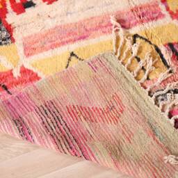 Vintage Boujaad Rug, Authentic Moroccan Rug 5x8 Ft - thumbnail 4