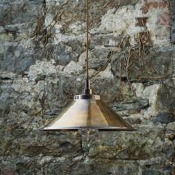 Nerissa Brass Bathroom Pendant Light 14.5'' Ip65 - thumbnail 3