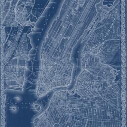 Antique New York City Map Print By Colton Vintage Nyc Wall Art - thumbnail 2