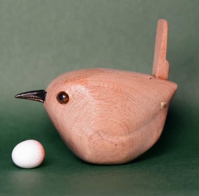 Wren With Internal Egg - image 1