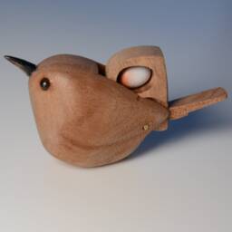 Wren With Internal Egg - thumbnail 2