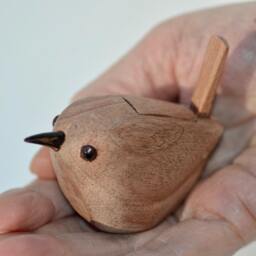 Wren With Internal Egg - thumbnail 3