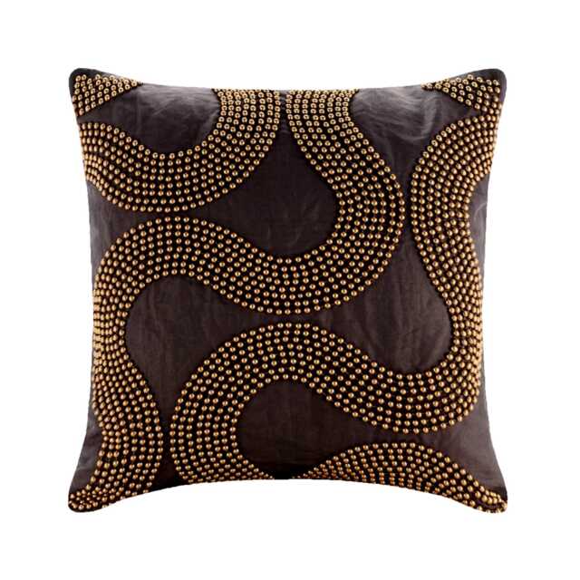 "Decorative Brown Throw Pillow Custom 16""x16" - image 1