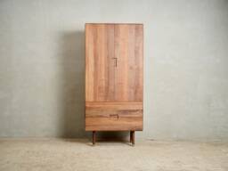 Handmade Armoire - Wardrobe Made Of Solid Walnut