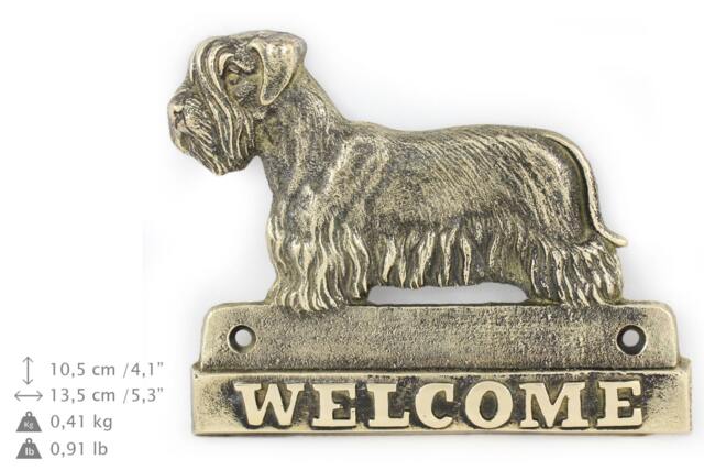 Cesky Terrier, Dog Welcome, Hanging Decoration, Limited Edition, Artdog - image 1