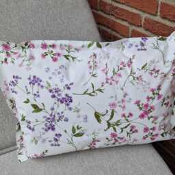 Outdoor Cushions - Oilcloth Cushions For Outdoors Pattern Flowers Floral Home & Garden Decoration in Three Different Sizes - thumbnail 3