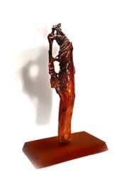 Kokopelli - Abstract Wood Sculpture - thumbnail 1