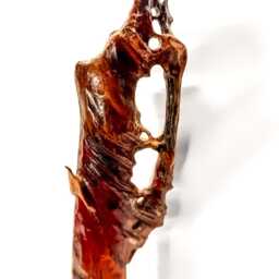 Kokopelli - Abstract Wood Sculpture - thumbnail 3