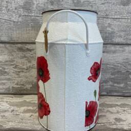 Poppy Milk Churns, Vase, Poppy Gifts - thumbnail 3