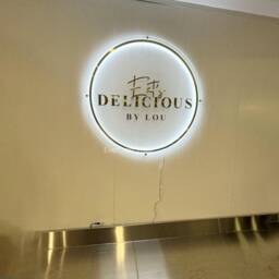 Custom Business Logo Acrylic Sign, Professional Office Signage, Led Backlit Sleek Wall Art, Premium Sign For Businesses - thumbnail 3