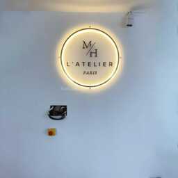 Custom Business Logo Acrylic Sign, Professional Office Signage, Led Backlit Sleek Wall Art, Premium Sign For Businesses - thumbnail 4