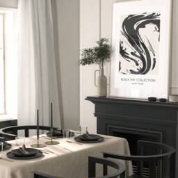 Neutral Abstract Art Prints, Modern Art, Brush Strokes, Wall , Set Of 3 A5, A4, A3 A3+ A2 Sizes, Fast Delivery - thumbnail 3